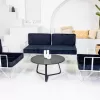 Black Round Coffee table
