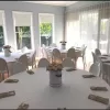 white victorian chair